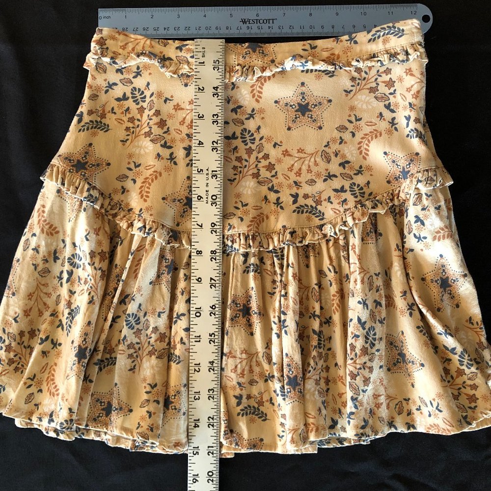 Rare Spell & The Gypsy Celestial Mini Skirt Cream Sz XS - Picture 6 of 8